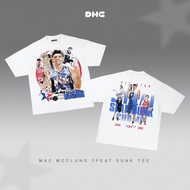 DMC Mac Mcclung "3peat Slamdunk Contest Champion" Basketball Oversized T-Shirt