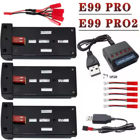 3.7V 1800mAH Drone Battery For E99 Pro E99 Pro2 4K remote control drone parts Accessories Quadcopter