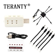 3.7V For JJRC H47 H47wh E56 Battery USB Units RC Quadcopter Battery Charger For Helicopters Drone