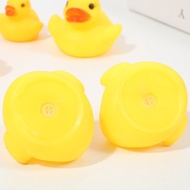 LuluPet 🦴 [4pcs] Mainan Itik Cute Duck Family Pet Toy Squeaky Floating Toys Dogs & Cats Fun Interact