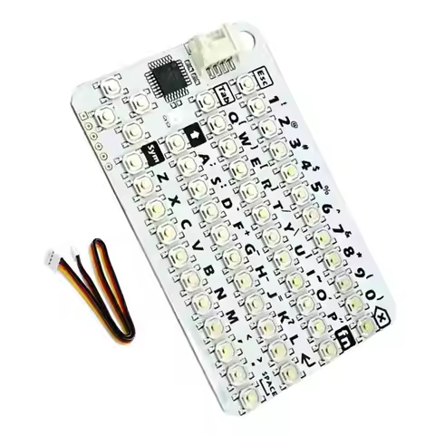 For M5stack Unit Cardkb V1.1 50-Key MEGA8A Matrix Keyboard Card Module Keyboard Controller Unit