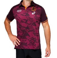 New Jersey NRL Úc Brisbane Bronco Quần áo bóng đá Bronco Rugby Jersey