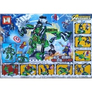 Lego China MG 1238 Heroes Assembled Set As A Hulk Figure