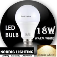 1pc of E27 18w LED Bulb / Globe bulb / frosted led bulb / e27 holder / Daylight / Warm White Nordic Lighting (MGB)