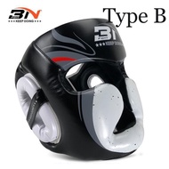BN Muay Thai Fighting Helmet Taekwondo Head Gear Protector