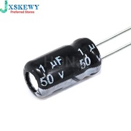 20PCS​​ ​​​​1uF 50V 1MFD 50Volt 4*7mm Aluminum Electrolytic Capacitor Radial 1mf50v 1uf50v 50v1mf 50