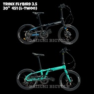 TRINX FLYBIRD 3.5 FOLDING BIKE 20” (451)L-TWOO 10SP WITH HYDRALIC DISC BRAKE