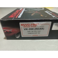 TOYOTA COROLLA 2E 12V/16V BRAKE SHOE REAR NUVO VK-288