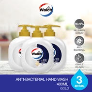 Walch Anti-bacterial Hand Wash 400ml x 3 bottles