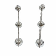 品相極佳☆TIFFANY&Co. Tiffany HardWear 三重水滴耳環 AG925 銀，重 8.1 克，女士款，附防塵袋。