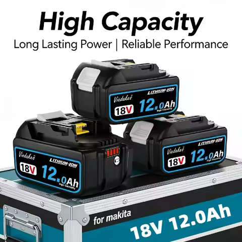 ★original 18v 8.0Ah/10.0Ah/12.0Ah Rechargeable battery for Makita drill DGA404 DTD173 DDF487 DTW700 