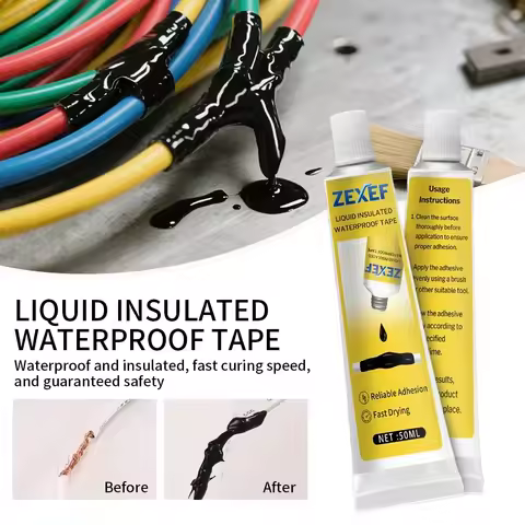 Waterproof Electrical Tape Liquid Epoxy for Casting Gasket Sealant Fix Floor Injection Kit Repair Ru