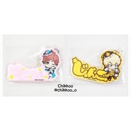 Blue Lock Oshi to Ame Mini Panda Name Long Acrylic Charm