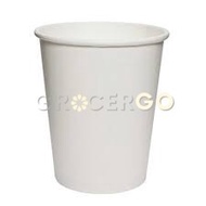 MTRADE Disposable 8 Oz White Paper Cups 50 Pcs