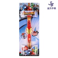 NEW Ironman WATCH KIDS Cartoon Boy's WATCH with digital light boy's WATCH