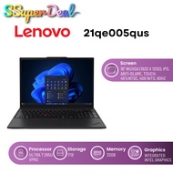 Lenovo thinkpad t16 gen4 21qe005qus [16" WUXGA (1920 x 1200), IPS, Anti-Glare, Touch, 45%NTSC, 400 n