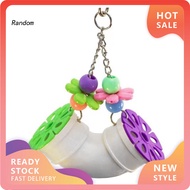 RAN Cage Accessories for Budgie Parrot Chew Toy Parrot Foraging Tube Toy – Bird Chewing Enrichment T