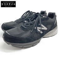 New Balance U990BL4 Made in USA Suede Sneakers, Size 30cm