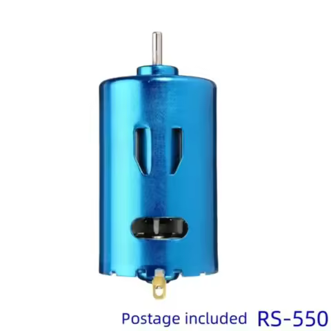 RS-550 Motor DC 12V 18V 24V 30000RPM Ultra-High Speed Power Large Torque Front Ball Bearing DIY Dril