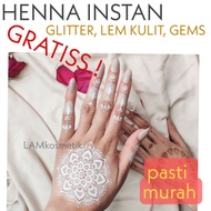 PUTIH Instant HENNA / TATTOO HENNA / WEDDING HENNA / WEDDING HENNA / WHITE HENNA / GLITTER HENNA / G