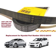 5PK1811 Drive Belt Continental Germany Hyudai Accent CRDI D4FB 2012-2018