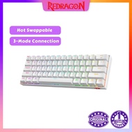 Cswmjb cool Redragon K530 Pro Draconic 61 Keys 60% Wireless RGB 100% Hot-Swap Socket Mechanical Keyboard Bluetooth/2.4Ghz/Wired 3-Mode