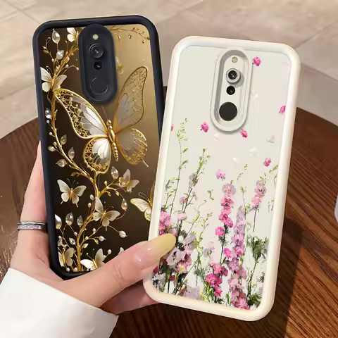 For Xiaomi Redmi 8 Phone Case Redmi 9 Funda Cute Flower Cartoon Fashion Shockproof Cover Redmi8 Sili