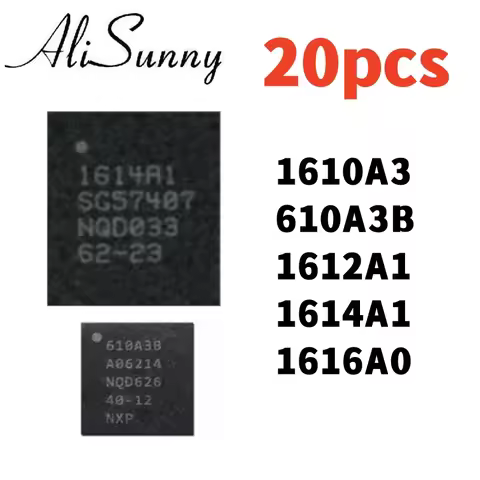 20pcs U2 USB IC Chip for iphone 11 12 13 Pro Max X XS 7 8 Plus 1616A0 1614A1 1612A1 610A3B 1610A3 16