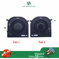 Laptop CPU GPU Cooling Fan EG50060S1-C511-S9A EG50060S1-C501-S9A DC5V for Dell XPS 17 9700 9710 9720