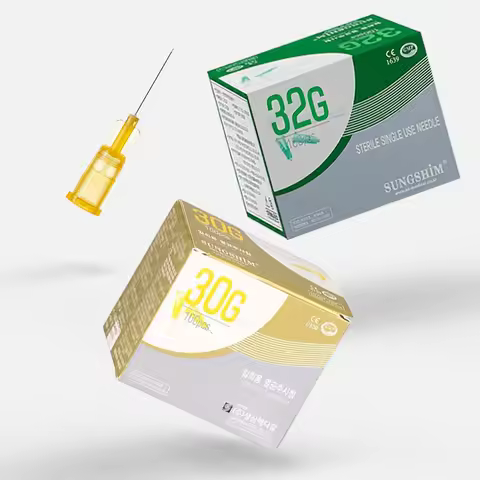 100PCS/Box High Quality 18G 25G 27G 30G 31G 32G 34G 4/13/25/30mm Disposable Needle Single Package ta