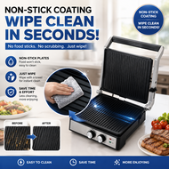 Household double-faced steak grill steak toaster frying oven breakfast machine sandwich maker roast