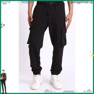 DLSTAR Relaxed Fit Straight Cut Cotton Utility Cargo Pants