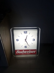 Budweiser百威啤酒 1995年的時鐘燈箱