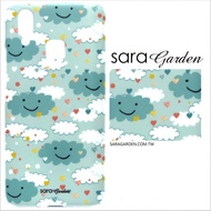 【Sara Garden】客製化 手機殼 SONY XZ3 保護殼 硬殼 手繪微笑雲朵