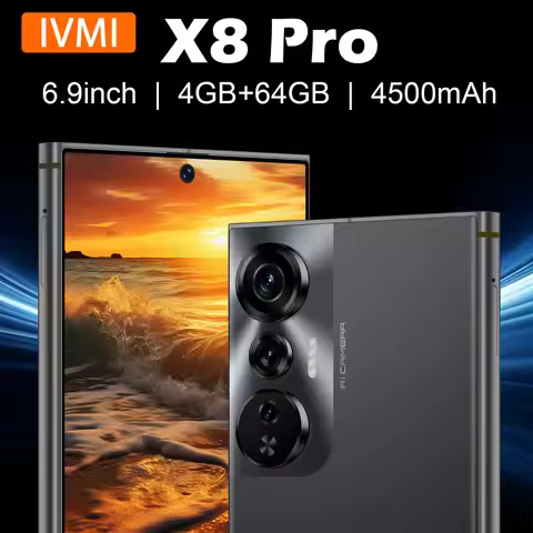 IVMI Global X8 Pro Smartphone Android 10 4GB RAM 64GB ROM 16MP Google Play Store Face ID 4G network 