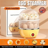 MultiFunction 2 Layer Automatic Safe Power-off  Electric Egg Cooker Egg boiler Egg Steamer Steam Egg
