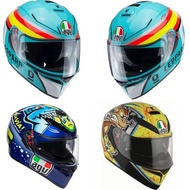 Helm AGV Helm Full face Helm untuk motor AGV k3SV Helm full face