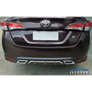 ♞Rear Bumper Diffuser Black for Toyota Vios 2019