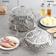 ❉ Stainless Steel Dumpling Steamer Tray Trivet Draining Rack Insert Stock Pot For Instant Crock Pot, Plug-in pan for Pans and Instant Pot Pressure Cooker Steaming Plate Steam Stand