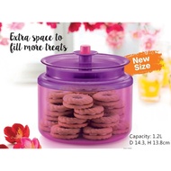 Tupperware Counterpart Balang Kuih Kedap Udara Air Tight Purple 1.2L (3 pcs)