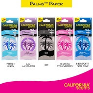 California Scents Car Air Freshener Perfume - Palms Paper