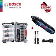 Teemo BOSCH [Bundle] GO 2 SOLO Smart Screwdriver - 06019H21L1 + BOSCH 50 Pcs Extra Hard Screwdriver 