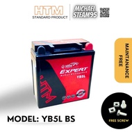 YB5L YB5 YB5L-BS BATTERY EX5 / KRISS / EGO / LC135 V1 / E-BONUS / NOUVO S / SRL110 / YB5L-B bateri m