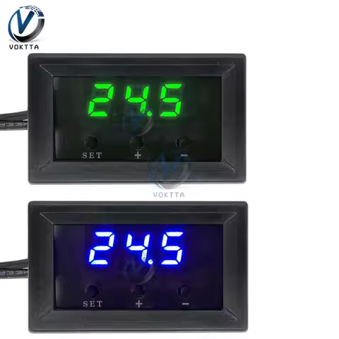 W1209 DC 12V Digital LED Temperature Controller Mini Thermometer Meter Thermostat Pyrometer Control 