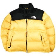二手 THE NORTH FACE 1996 RETRO NUPTSE 夾克，F19BT15，XXL 黃色，“公寓”，700 蓬鬆度。