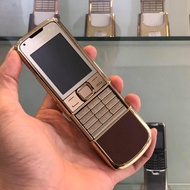 Điện thoại Nokia 8800 gold Arte Da Nâu Main C Giá Rẻ
