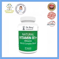 Dr. Berg  Vitamin B1+ with B Complex Blend 60 Capsules