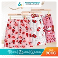 Spiderman cartoonShorts, home pants, unisex beach pants shorts for women women shorts home shorts