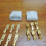 Universal 6 PIN Socket Connector with male female