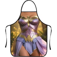 Supply Creative Novelty Apron Muscle Male Party Apron Printed Cartoon Anime Series Apron z5.12